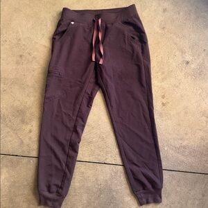 Figs ESPRESSO Zamora jogger scrub pants size S